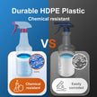Veco Spray Bottle (5 Pack,16 Oz) with Measurements and Adjustable Nozzle(Mist & Stream Mode), HDPE Plastic Spray Bottles for Cleaning Solution,No Leak and Clog 🍁 All In One Marketplace Canada
