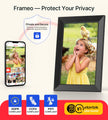 Frameo 10.1 Inch WiFi Digital Picture Frame, 1280x800 HD IPS Touch Screen Photo Frame Electronic, 32GB Memory, Auto-Rotate, Wall Mountable, Share Photos/Videos Instantly via Frameo App from Anywhere 🍁 All In One Marketplace Canada