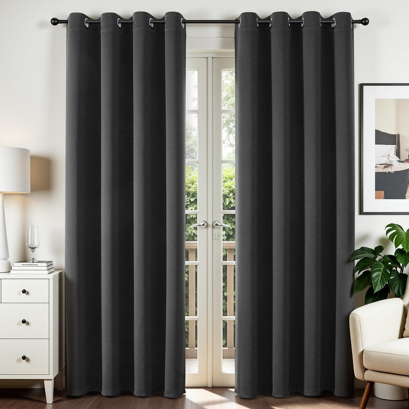 Joydeco Blackout Curtains for Bedroom 2 Panels Set (52