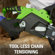 Greenworks 9 Amp 14-Inch Corded Chainsaw with Tool-less Chain Tensioning & Auto Oiling, Electric Handheld Chainsaw for Garden Yard Maintenance Tree Felling Triming, Firewood Cutting Logging Pruning 🍁 All In One Marketplace Canada