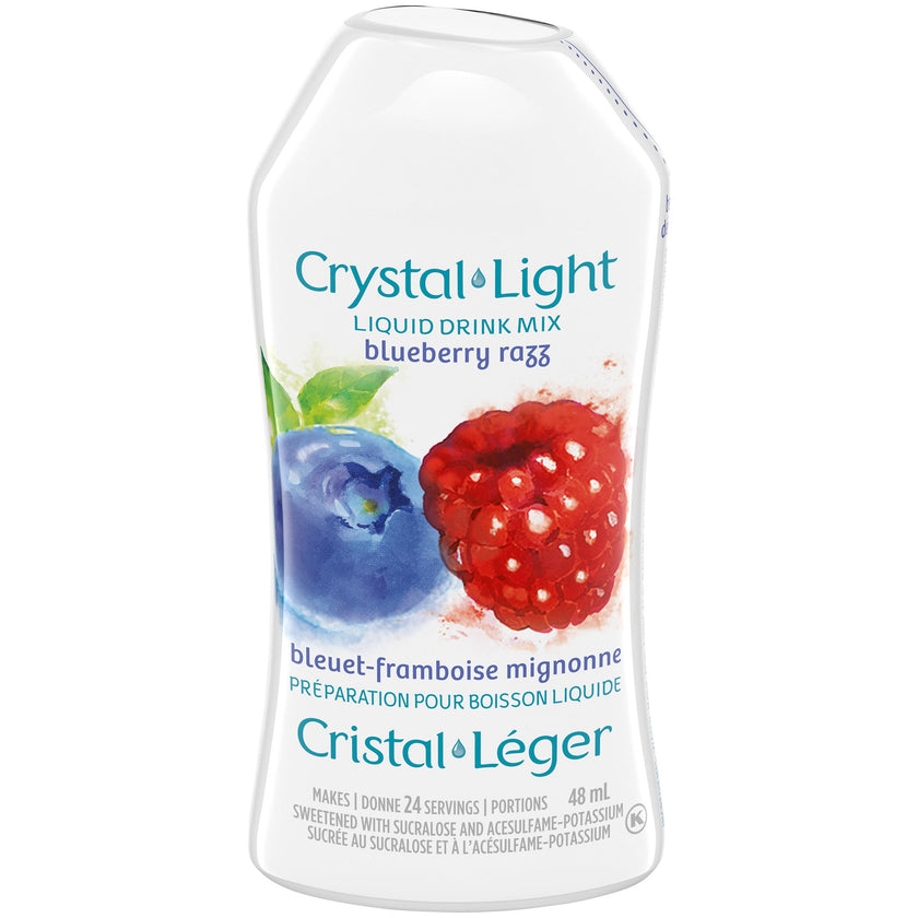 Crystal Light Liquid Drink Mix, Blueberry Razz, 12 ct Case 🍁 All In One Marketplace Canada