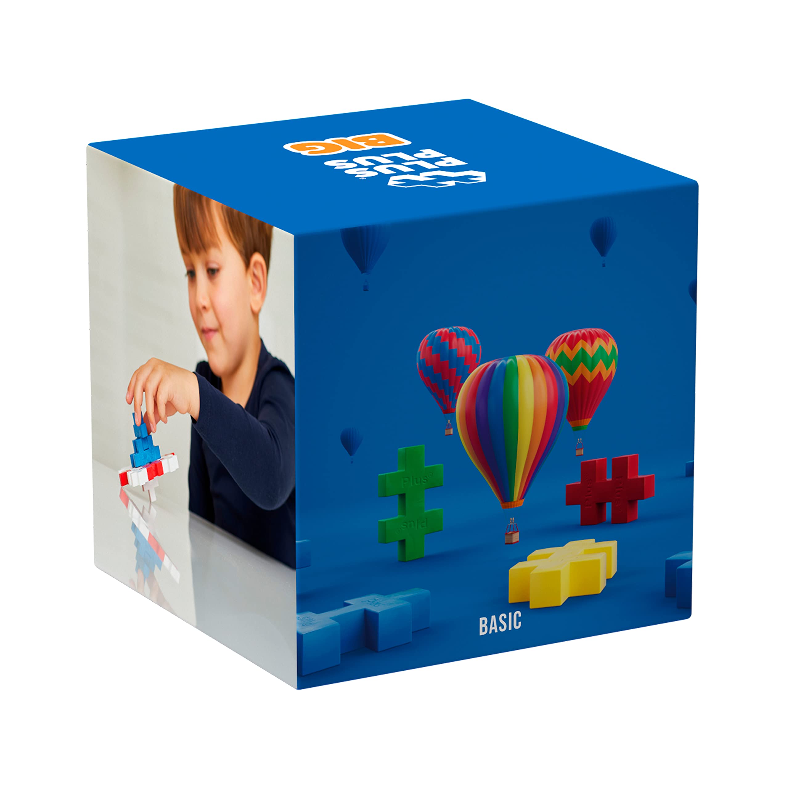PLUS PLUS - 100 Pcs 30 x 50 mm Big Basic Colors Mix Building Blocks 🍁 All In One Marketplace Canada
