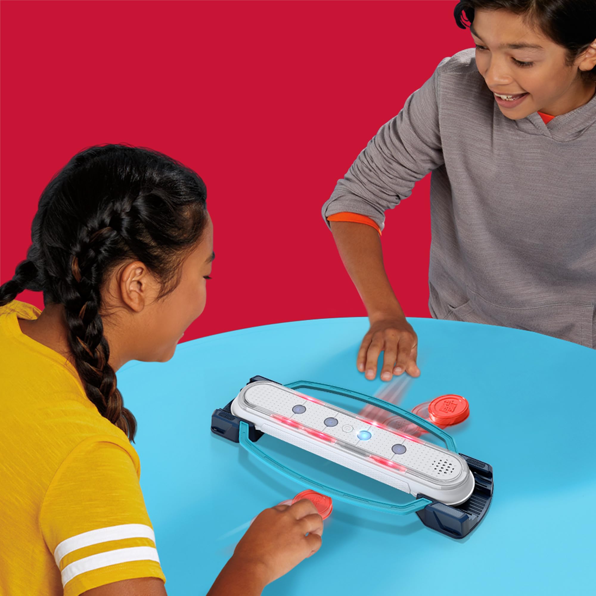 Hypershot Electronic Tabletop Hockey Game | 5 Games in 1 | Music, Lights, and Sounds | Ages 8 and Up | for 1 to 2 Players | Kids Board Games (English & French) 🍁 All In One Marketplace Canada