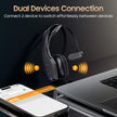 Bluetooth Headset with Microphone, Trucker Headset Bluetooth Wireless Noise Cancelling & Mute Button, 55 Hours Working Time Wireless On-Ear Headset 🍁 All In One Marketplace Canada