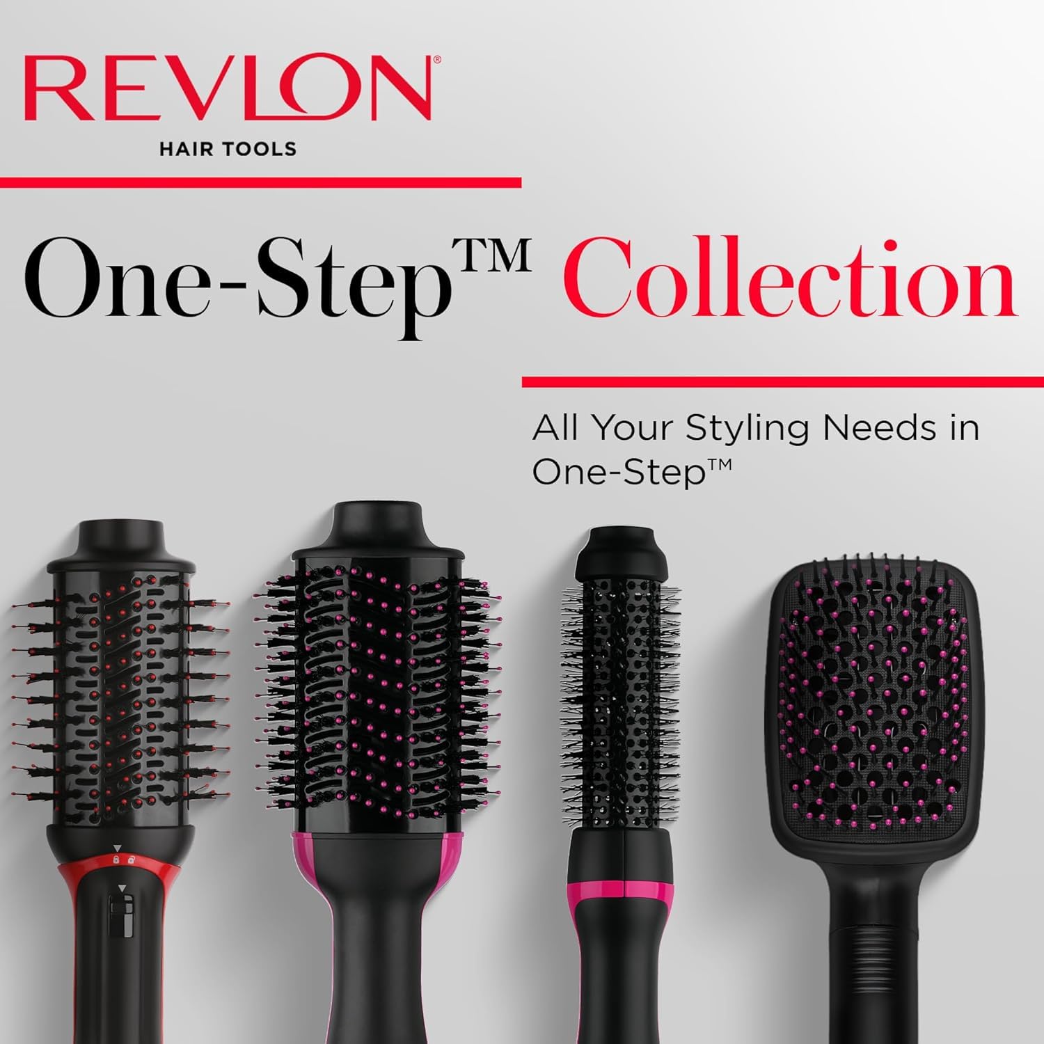 Revlon RVDR5292F One-Step™ Root Booster with Ionic Technology, 1.5 Inch Round Brush Ionic Hair Dryer, Hair Styler, 3 Heat/Speed Settings, Travel Friendly, All Hair Types, Less Frizz, Shiny Hair, Black 🍁 All In One Marketplace Canada