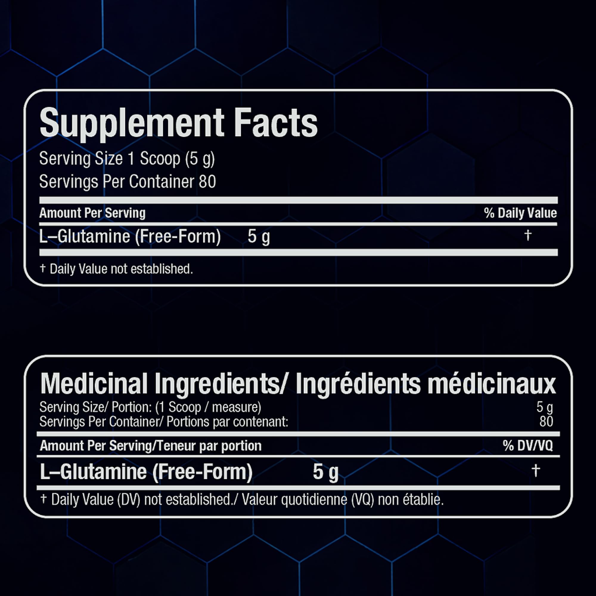 ALLMAX L-Glutamine Powder, Fermented, Unflavored, 400 g 🍁 All In One Marketplace Canada
