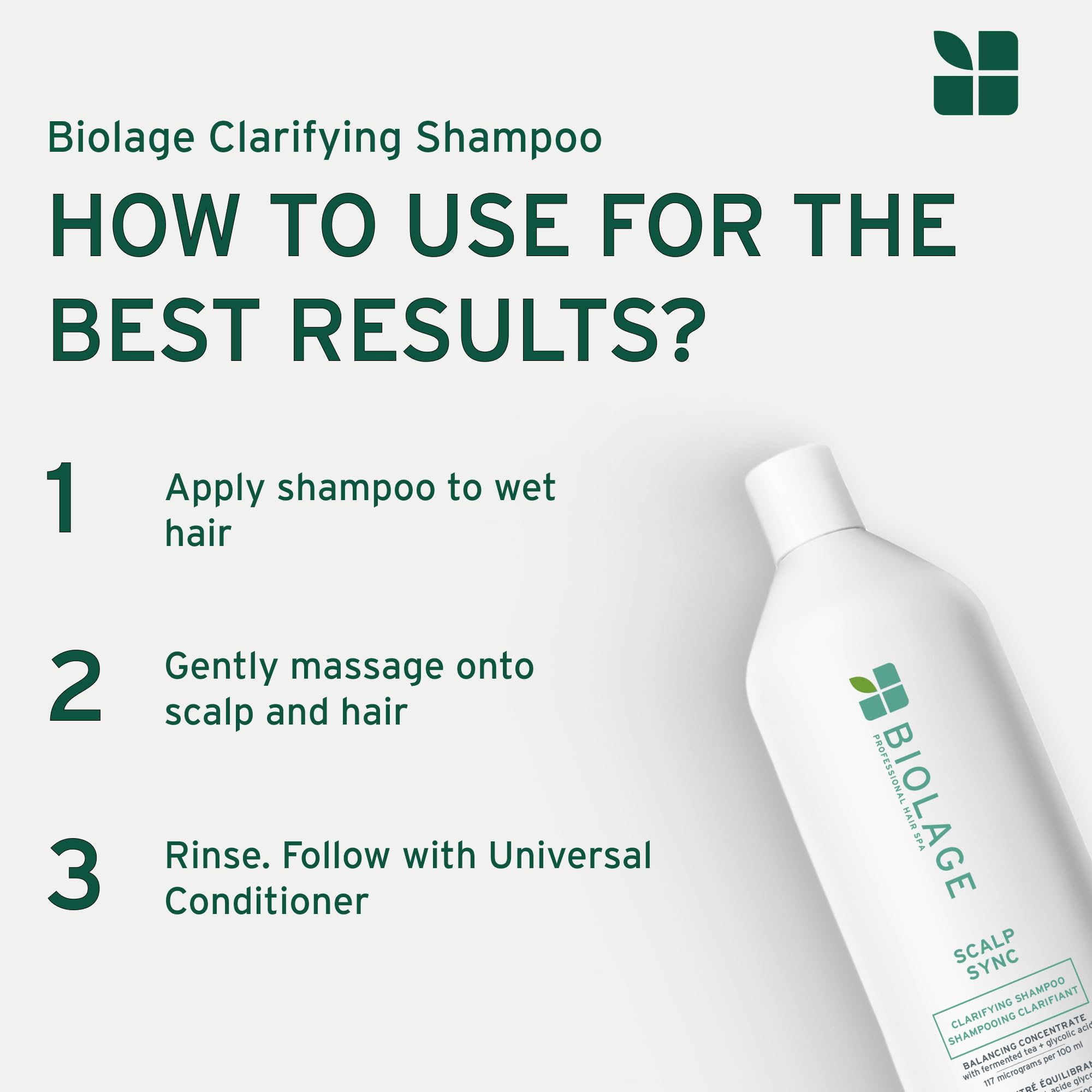 Biolage Scalp Sync Clarifying Shampoo for Oily Scalp 🍁 All In One Marketplace Canada