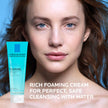 La Roche-Posay Face Cleanser, Toleriane Purifying Foaming Cream for Sensitive Skin with Glycerin, Cleanser and Makeup Remover, Fragrance Free, Preservative Free, Soap Free, Dermatologist Recommended Brand, 125 ML 🍁 All In One Marketplace Canada