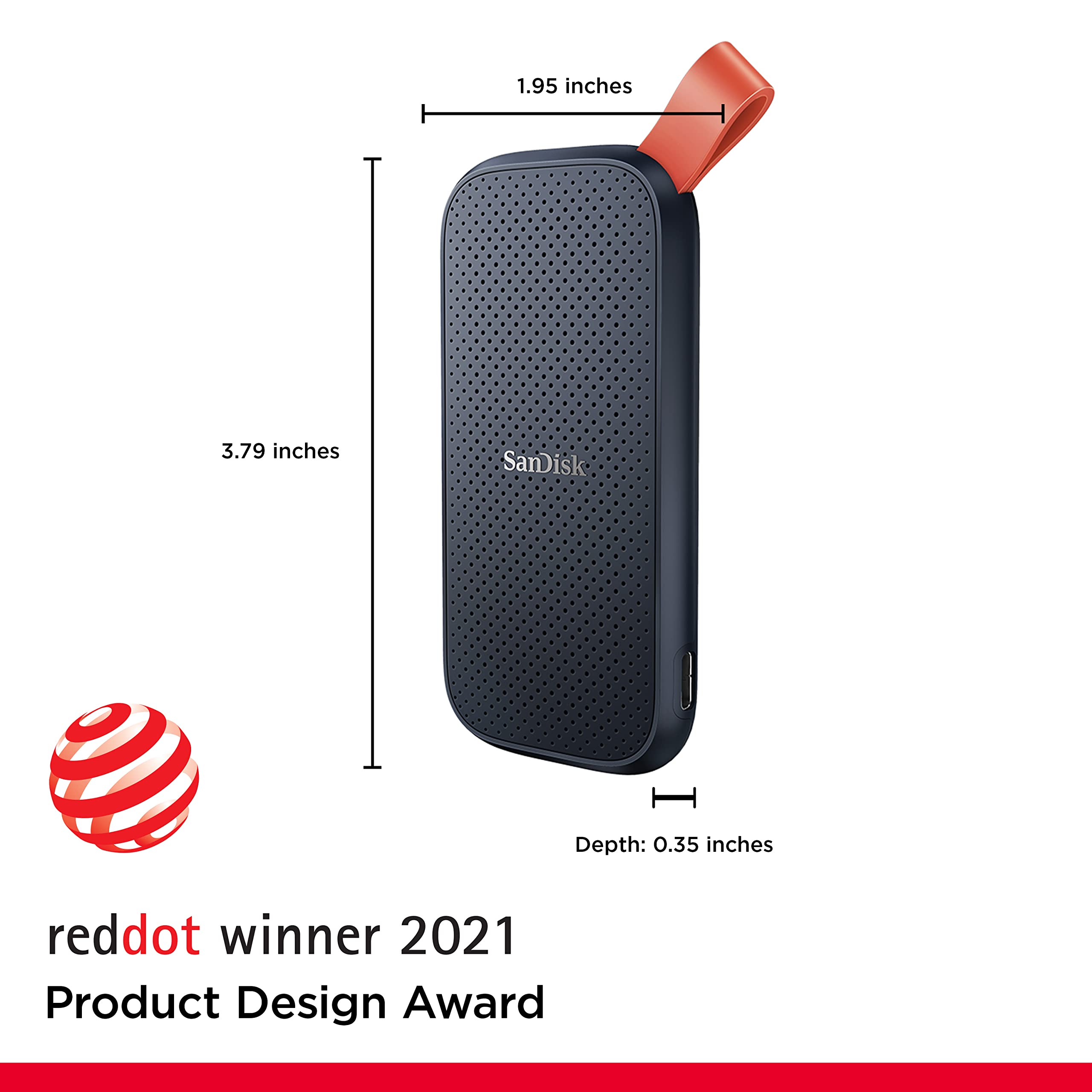 SanDisk 2TB Portable SSD - Up to 800MB/s, USB-C, USB 3.2 Gen 2, Updated Firmware - External Solid State Drive - SDSSDE30-2T00-G26 🍁 All In One Marketplace Canada