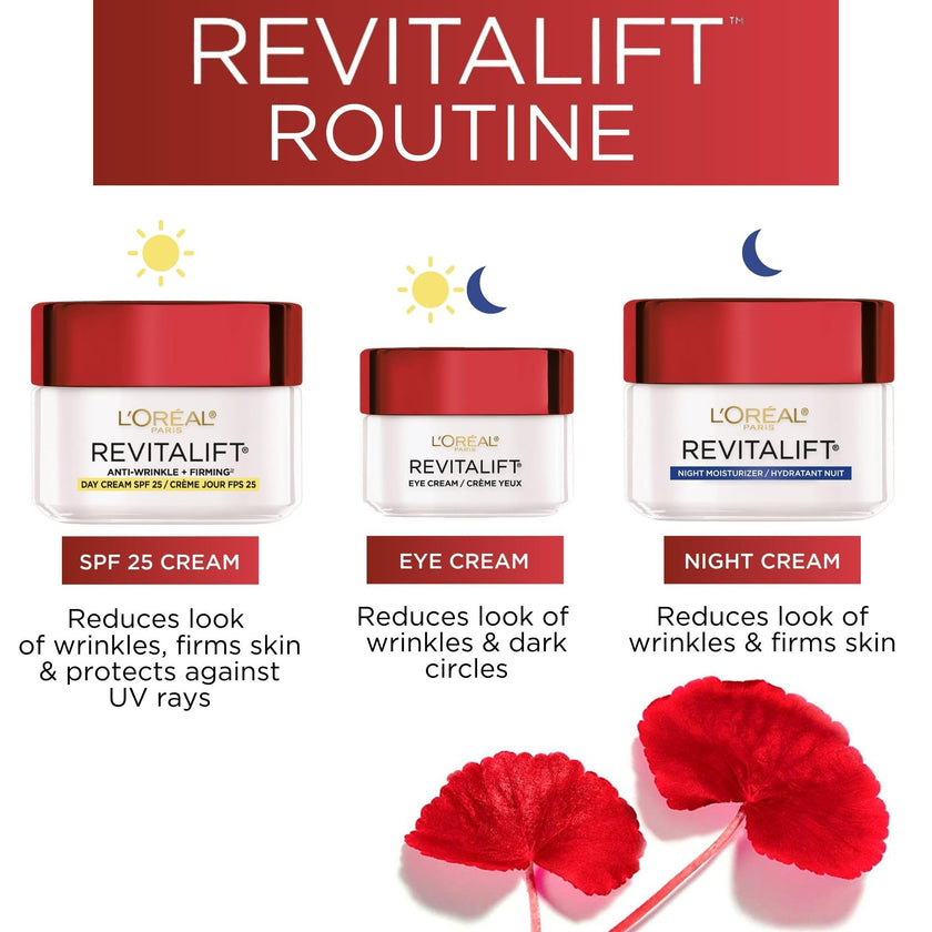 L'Oréal Paris SPF Moisturizer for Face with Pro-Retinol & Centella, Face Moisturizer Fights the Look of Wrinkles, Moisturizer to Firm Skin & Target the Signs of Aging, Revitalift, 50ml 🍁 All In One Marketplace Canada