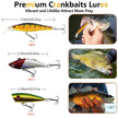 UperUper Fishing Lures Kit Set, Baits Tackle Including Crankbaits, Topwater, Spinnerbaits, Worms, Jigs, Hooks, Tackle Box and More Fishing Gear Lure for Bass Trout 🍁 All In One Marketplace Canada