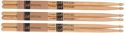LA Specials Hickory 5A Drum Sticks, Wood Tip, 3-Pair Pack 🍁 All In One Marketplace Canada