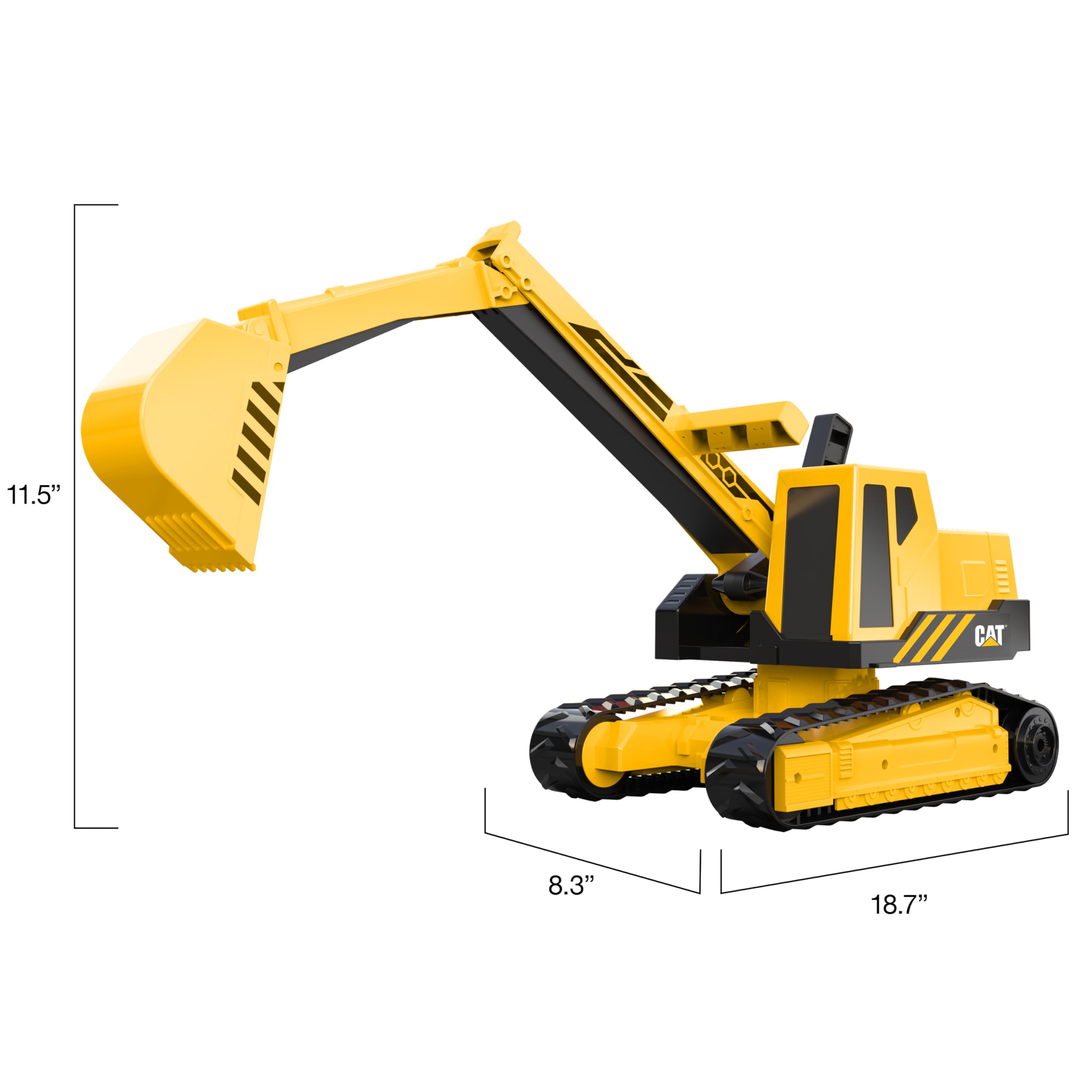 Cat Construction Toys, Steel Excavator 20