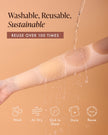 Bare Babe Reusable Silicone Nipple Covers - Waterproof, Nude, 4 Shades - Sticky Breast Stickers for Strapless Dress, Crème, Small (Fits AA-B) 🍁 All In One Marketplace Canada