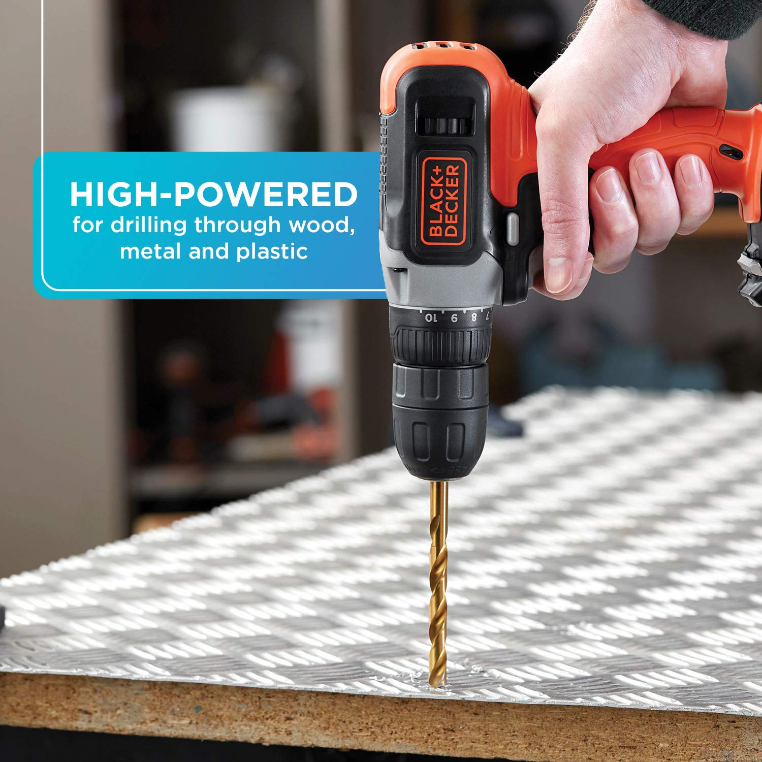 BLACK+DECKER 20V MAX* Cordless Drill, Cordless (BCD702C1) 🍁 All In One Marketplace Canada