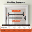 Sportneer Pull Up Bar Doorway Chin Up Bar No Screws Door Frame Chin Up Push Up Sit Up Bar Adjustable 75-94cm (29.5''-37'') Up to 200kg Capacity Workout Bar 🍁 All In One Marketplace Canada