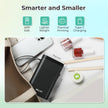 Label Maker Machine with Tape, P21 Portable Bluetooth Label Printer, Wireless Built-in Cutter Sticker Maker Mini Label Makers with Multiple Templates for Organizing Storage Office Home, Black 🍁 All In One Marketplace Canada