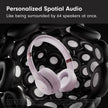Beats Solo 4 - Wireless Bluetooth On-Ear Headphones, Apple & Android Compatible, Up to 50 Hours of Battery Life - Cloud Pink 🍁 All In One Marketplace Canada