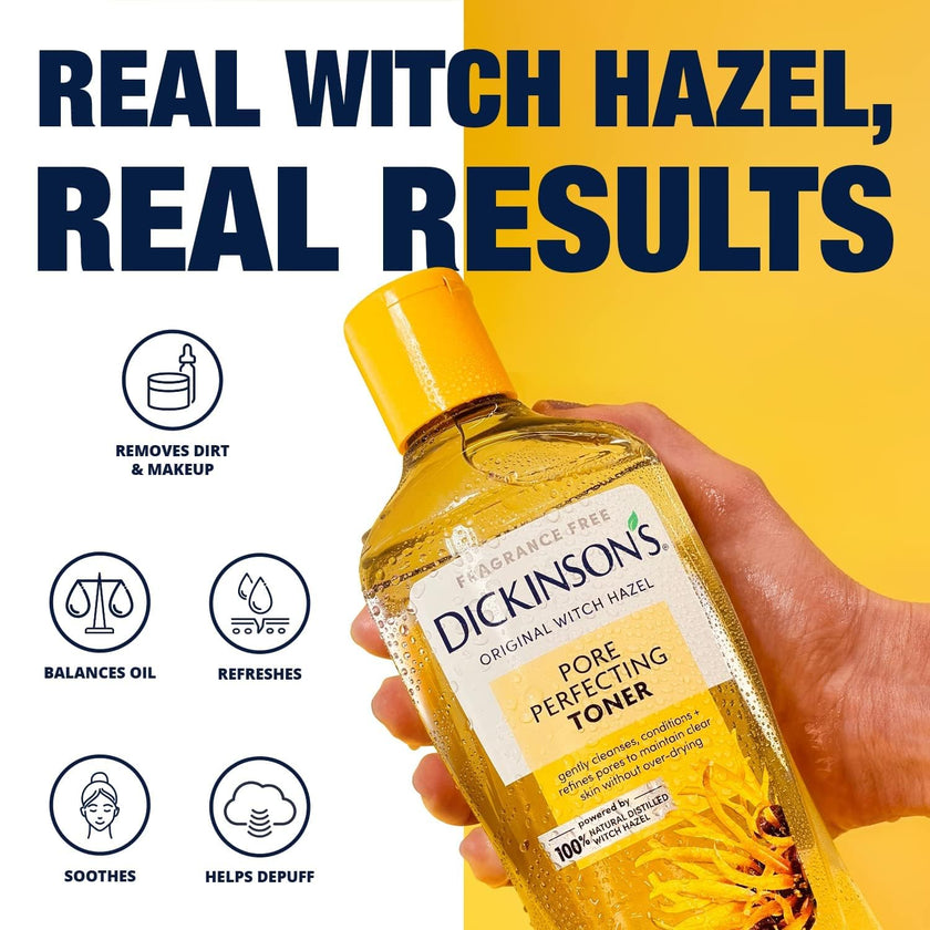Health Life Dickinson’s Original Witch Hazel Pore Perfecting Toner 16 oz 🍁 All In One Marketplace Canada