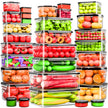 62 Pcs Large Food Storage Containers with Lids Airtight,Total19400ML(31 Containers&31 Lids)- Plastic Food Container for Kitchen Organization 🍁 All In One Marketplace Canada