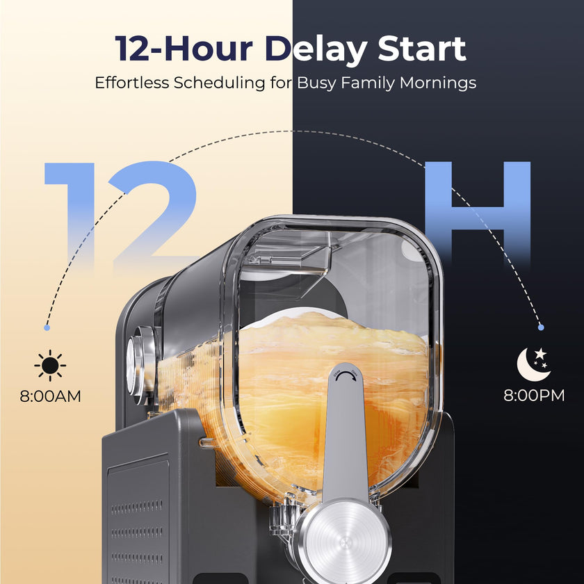 Slushie Machine, No Ice Needed Slushy Maker for Home, Real-Time Temp Display, Frozen Drink Maker with 6 Preset Programs for Ice Cream, Frappés, Milk Shake and More, Black, 1 Pack+3Modes 🍁 All In One Marketplace Canada