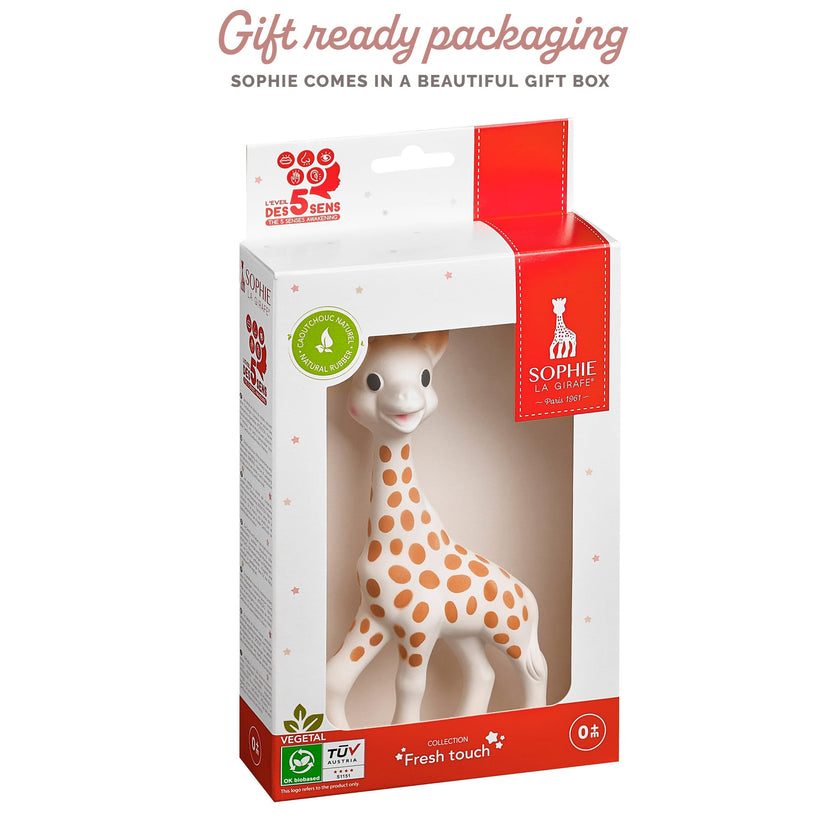Vulli Sophie The Giraffe Teether, Brown/White 🍁 All In One Marketplace Canada