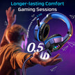 Ozeino Gaming Headset for Ps5 Ps4 PC, Over Ear Gaming Headphones with Noise Cancelling Microphone RGB Light, Deep Bass Stereo Sound Headset for Xbox Series X/S, Switch, Laptop, Mac, Phone 🍁 All In One Marketplace Canada