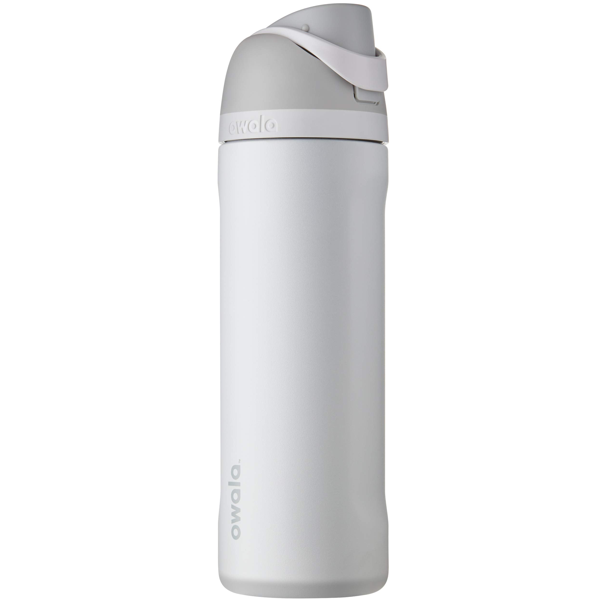 Owala FreeSip Insulated Stainless Steel Water Bottle with Straw for Sports and Travel, BPA-Free, 24-oz, Shy Marshmallow 🍁 All In One Marketplace Canada