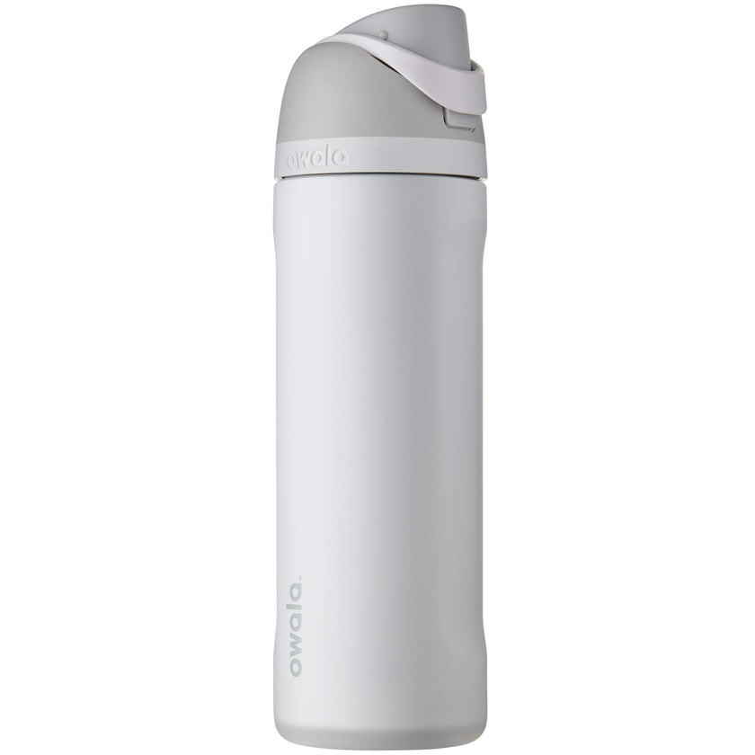 Owala FreeSip Insulated Stainless Steel Water Bottle with Straw for Sports and Travel, BPA-Free, 24-oz, Shy Marshmallow 🍁 All In One Marketplace Canada
