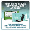 Gusto Black Nitrile Gloves [100 Count] Disposable Heavy Duty 6 Mil - Large 🍁 All In One Marketplace Canada