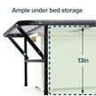 ZINUS SmartBase Tool-Free Assembly Mattress Foundation / 14 Inch Metal Platform Bed Frame/No Box Spring Needed/Sturdy Steel Frame/Underbed Storage, Black, Twin, Regular 🍁 All In One Marketplace Canada