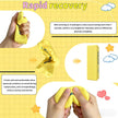 2Pcs Cute Butter Stress Balls,Slow Rebound Realistic Soft Butter Stick Fidget,Slow Rising Portable for Adults Anxiety & Stress Relief (Yellow) 🍁 All In One Marketplace Canada