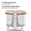 Maxi-Cosi Iora Bedside Bassinet , infant bedside sleeper crib, 4 height positions, portable & folds flat, large storage basket, includes travel bag, Horizon Sand 🍁 All In One Marketplace Canada