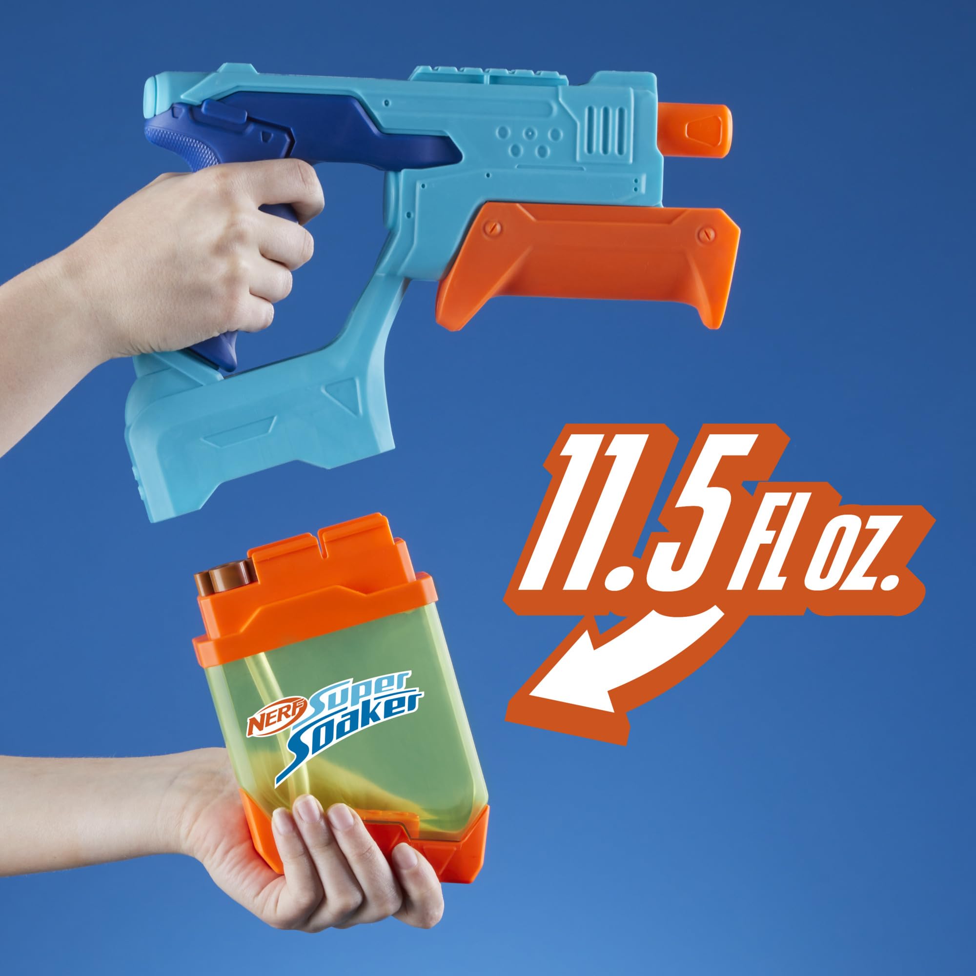 Nerf Super Soaker Dunk-Fill 2-Pack, 2 Water Blasters, Easy Instant Fill Tanks, Just Dunk & Go, 10.1 Fluid Ounce Tanks, Water Toys, Ages 6+ 🍁 All In One Marketplace Canada