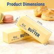 2Pcs Cute Butter Squeeze Stress Balls,Slow Rebound Realistic Soft Butter Stick Fidget,Slow Rising Portable for Adults Anxiety & Stress Relief 🍁 All In One Marketplace Canada