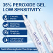 35% Ganencsnc 10-Pack Teeth Whitening Gel Refills - Gentle 35% Carbamide Peroxide Formula - Compatible with Teeth whitening Kit,No Sensitive Teeth Whitener 🍁 All In One Marketplace Canada