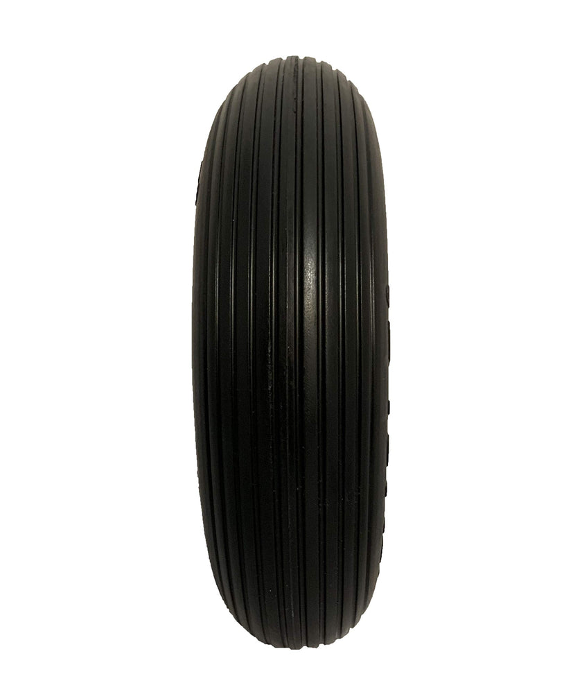 Easy Fit 4.00-6 Flat-Free Wheel Assembly for Residential Wheelbarrow Black 🍁 All In One Marketplace Canada