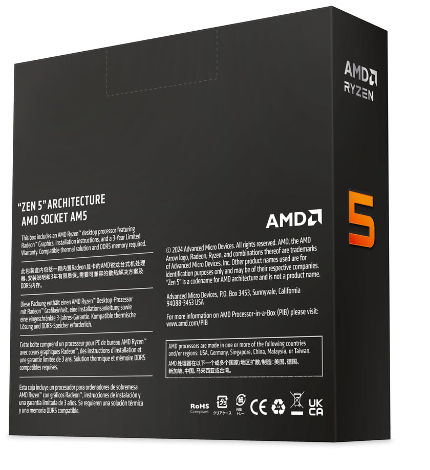 AMD Ryzen™ 5 9600X 6-Core, 12-Thread Unlocked Desktop Processor 🍁 All In One Marketplace Canada