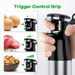 Immersion Blender Handheld Corded Hand Blenders Set 1100W, Trigger Variable Speed 5 in 1 Stick Emulsifier with Chopper, Whisk and Frother for Soup, Baby Food and Smoothies 🍁 All In One Marketplace Canada