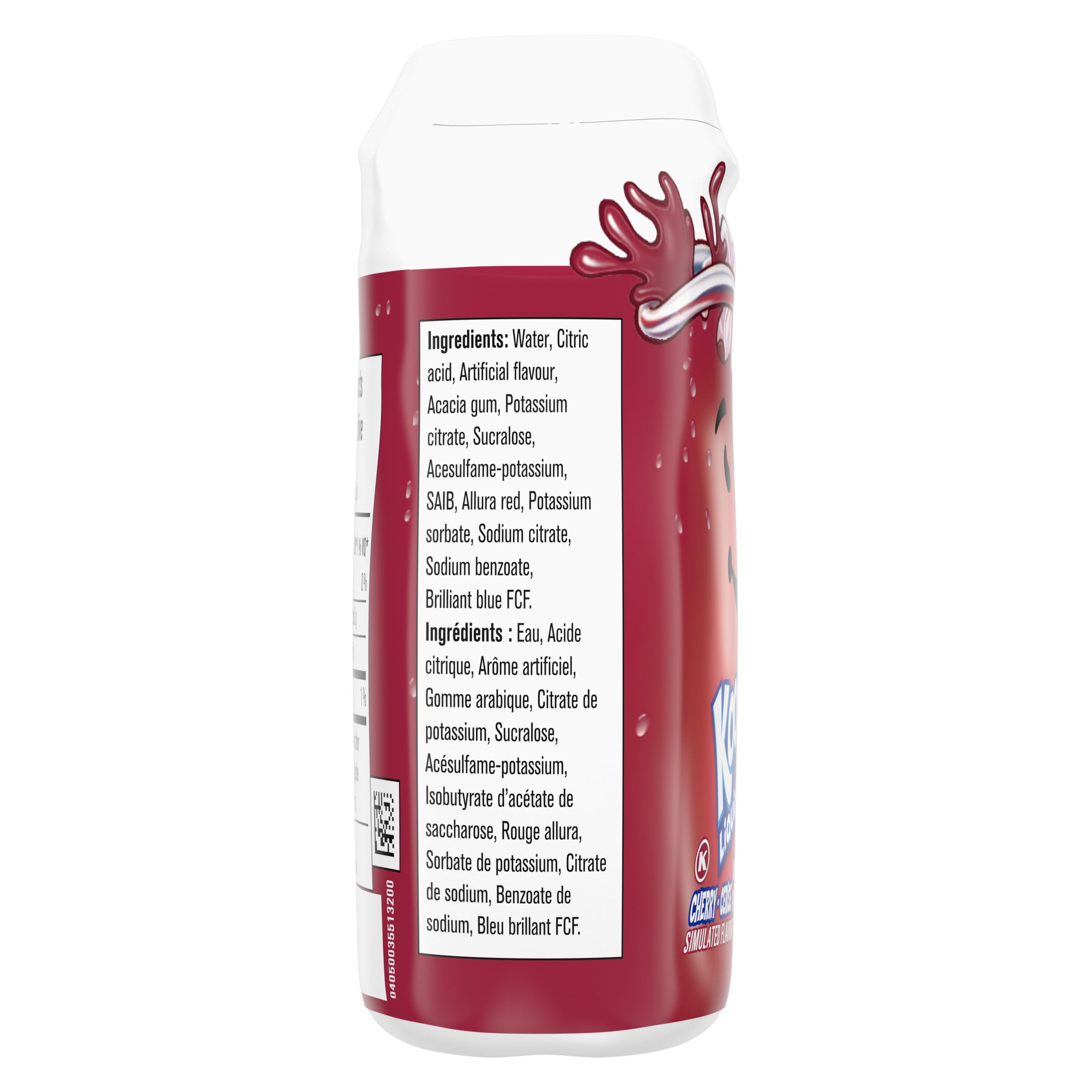 Kool-Aid Cherry Liquid Drink Mix, 48 mL Bottle (Pack of 12) 🍁 All In One Marketplace Canada