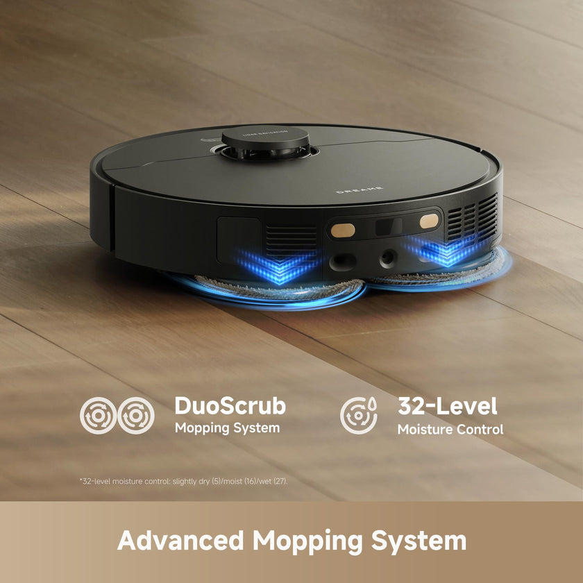DREAME L40 Ultra Gen 2 Robot Vacuum and Mop with 25,000Pa Suction, Extendable Side Brush and Mop, All-in-One Self-Emptying & Cleaning Dock, Voice & App Control, Black 🍁 All In One Marketplace Canada