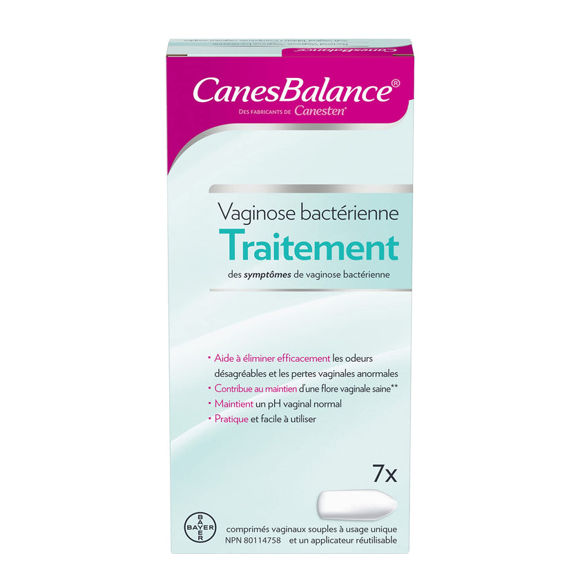 CanesBalance Bacterial Vaginosis Treatment For BV Symptoms - BV Treatment For Women, Relieves Vaginal Odor, Maintains Normal Vaginal pH, Supports Vaginal Health, 7 Soft Vaginal Tablets With Applicator 🍁 All In One Marketplace Canada