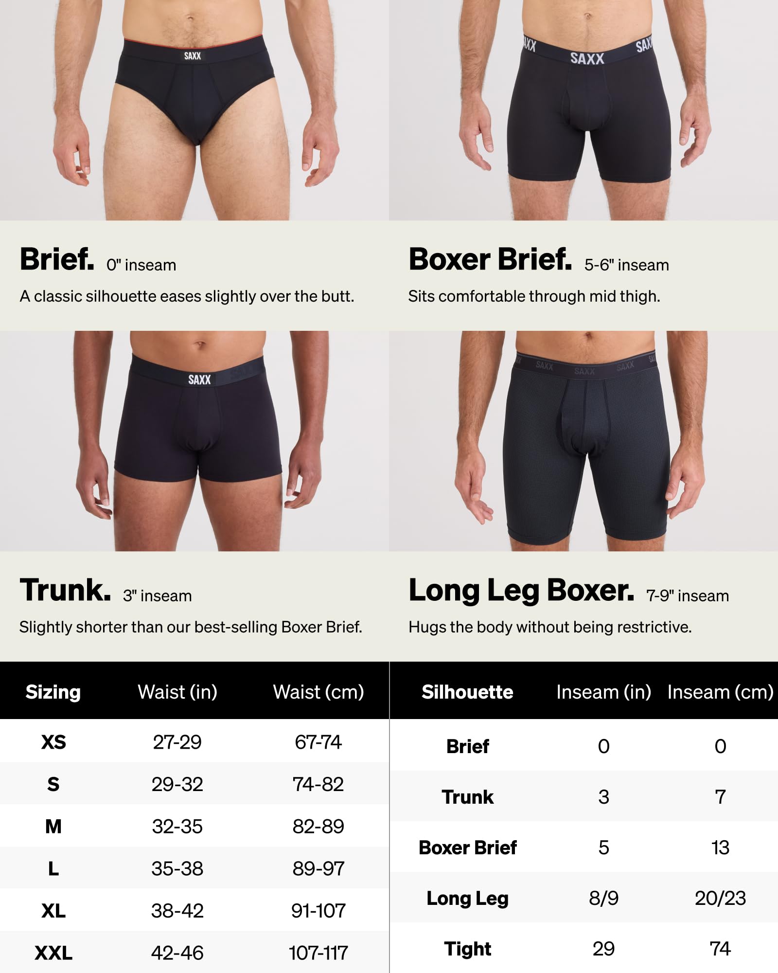 SAXX Underwear Co. Men's Core Cotton Boxer Brief Fly 3-Pack, Black/Graphite, Medium 🍁 All In One Marketplace Canada