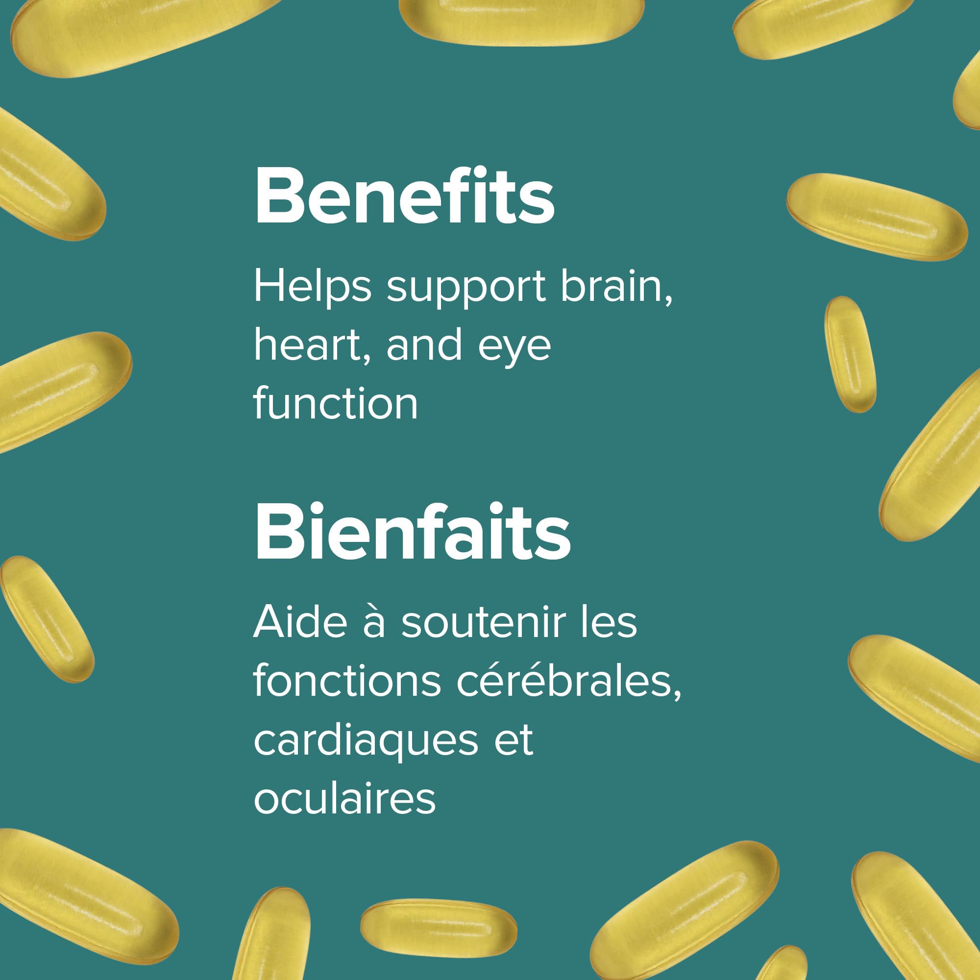 Webber Naturals Plant-Based Omega-3, 60 Softgels, Fish-Free Source of Omega-3, From Sustainably Cultivated Algae, Vegan 🍁 All In One Marketplace Canada