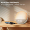 Sunrise Alarm Clock White Noise Machine: Natural Wake Up Light - Dimmable Clock with Bluetooth Speaker for Bedroom - 25 Sleep Sounds for Baby Adults Kids Putty 🍁 All In One Marketplace Canada