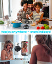 Jononser Magnetic Suction Phone Mount for Magsafe, 360° Adjustable Magnetic Car Phone Holder, Pocket Size Foldable Car Mount, Cell Phone Holders for Your Car for iPhone 17 16 15 14 13 12 Series,Black 🍁 All In One Marketplace Canada