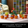 LEGO Botanicals Tiny Plants - Artificial, Fake Indoor Plant Building Set for Home, Kitchen, Desk Decoration, Adults Ages 18+ - Gift for Graduation - 10329 🍁 All In One Marketplace Canada