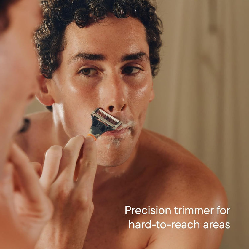 Harry's Original Blades - Men's Razor Refill Pack for Smooth Shaving - Razor Head Replacement - Five Sharp Blades - Flexible Hinge - Moisture Strip - Precision Trimmer - 10 count 🍁 All In One Marketplace Canada