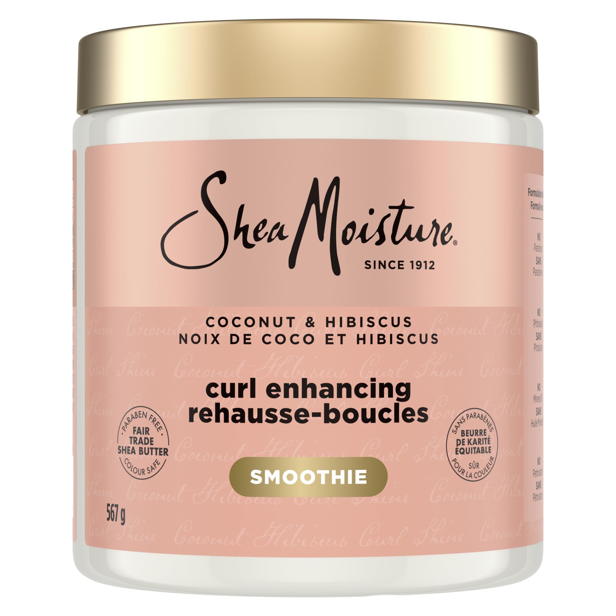 SheaMoisture Coconut & Hibiscus Curl-Enhancing Smoothie with Silk Protein & Neem Oil 567g 🍁 All In One Marketplace Canada