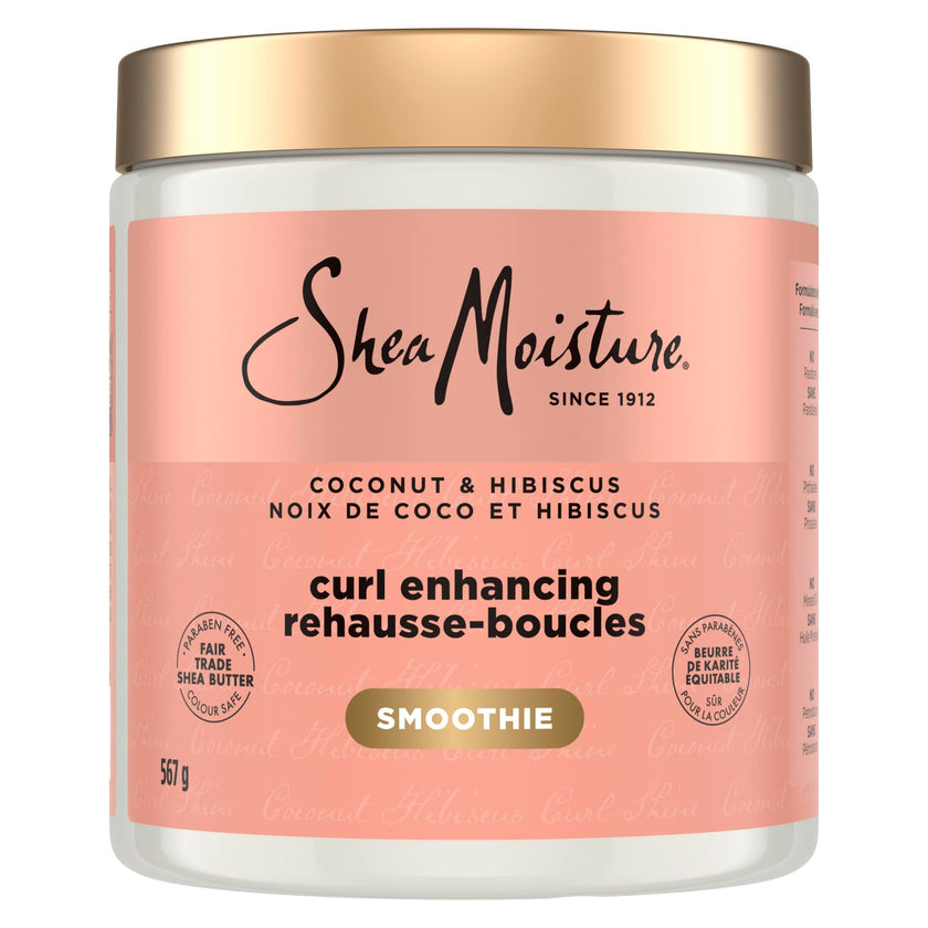 SheaMoisture Coconut & Hibiscus Curl-Enhancing Smoothie with Silk Protein & Neem Oil 567g 🍁 All In One Marketplace Canada